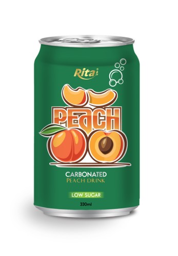 330ml 低糖水蜜桃味碳酸饮料